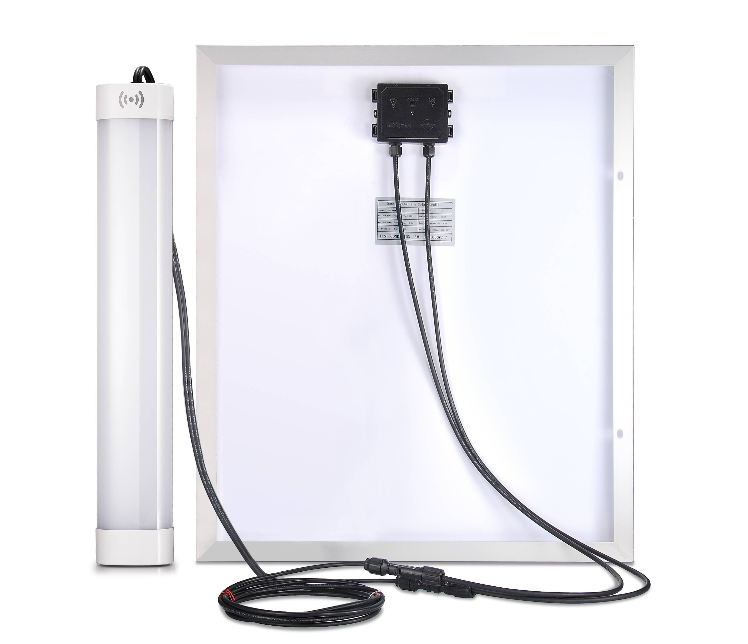 Cality Solar Light Vizona (3) 12W All in one solar batten light