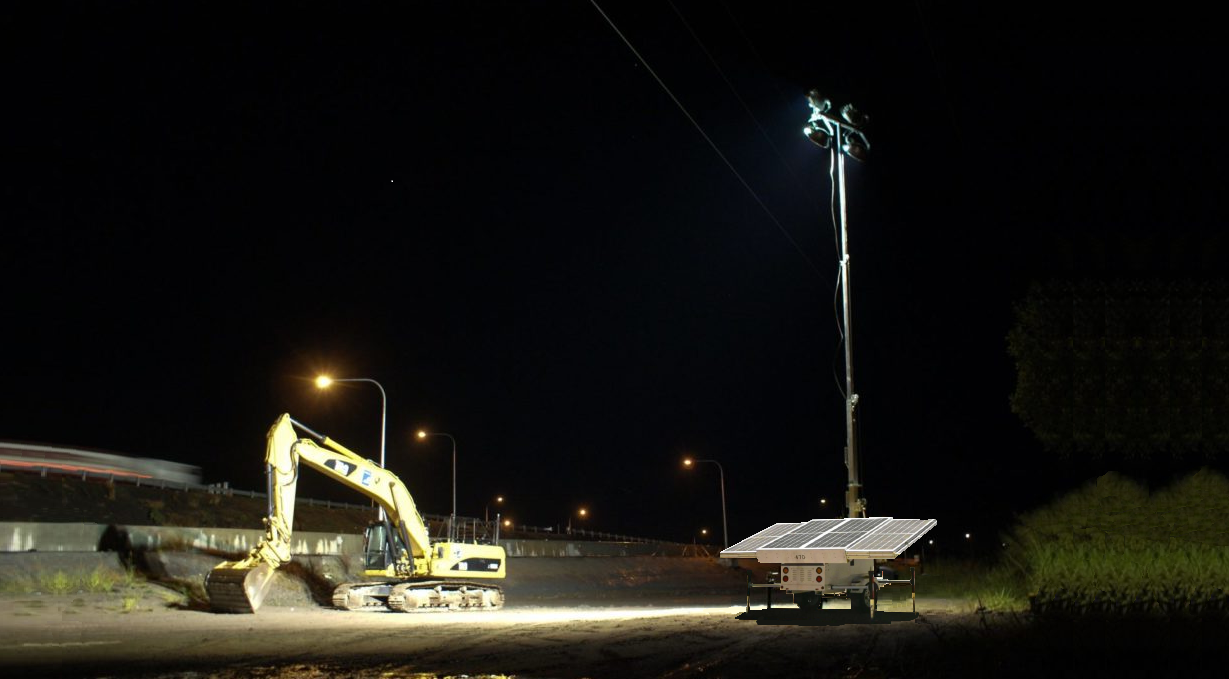 Worksite Vizona lighting tower Worksite Vizona lighting tower