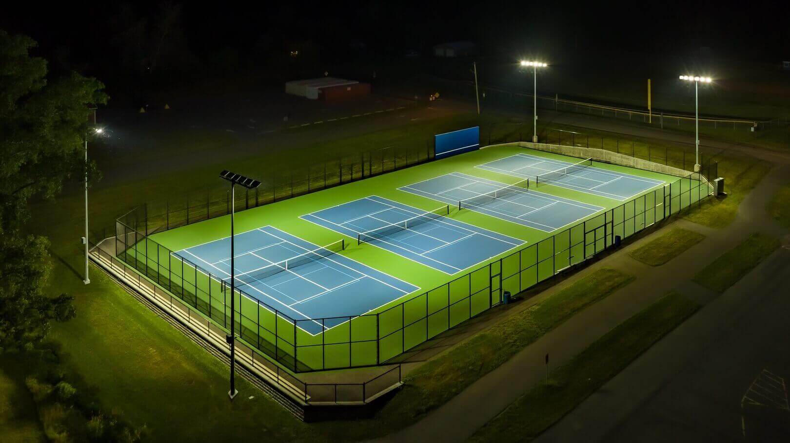 What is the best type of Lighting for Tennis Courts? | Vizona