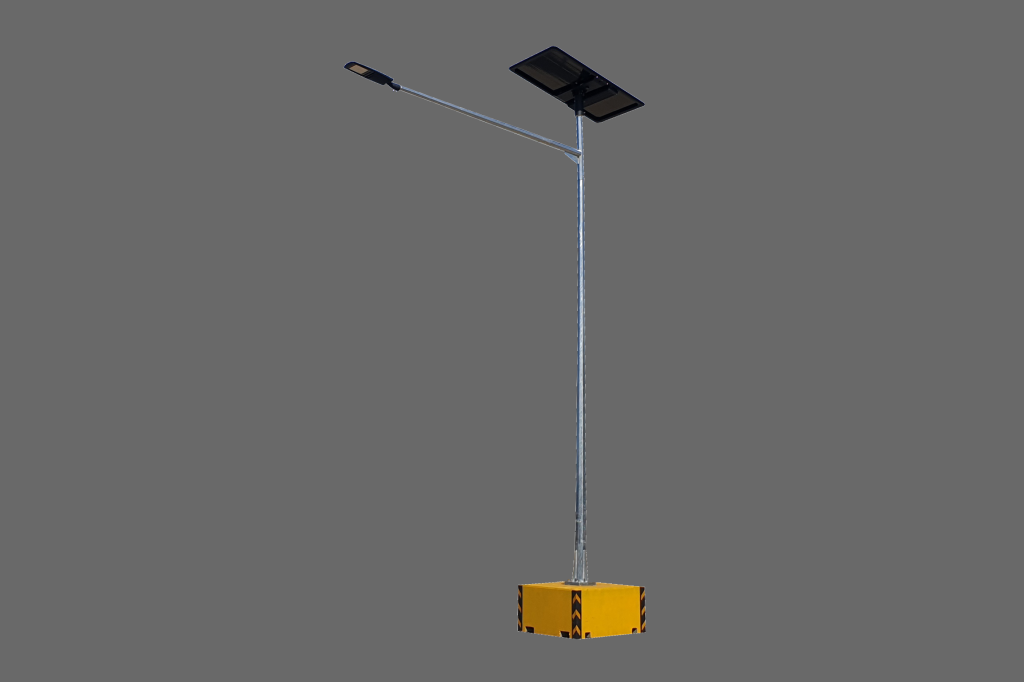 EcoCivil Solar Lighting Towers Fixed Pole Vizona