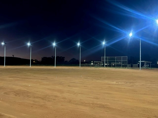 Docker River NT Softball Field Solar Lighting (3)