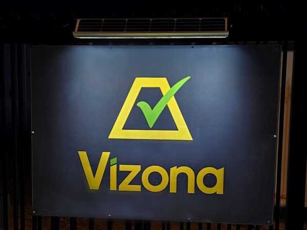 Muro Solar Sign Light Vizona 2C