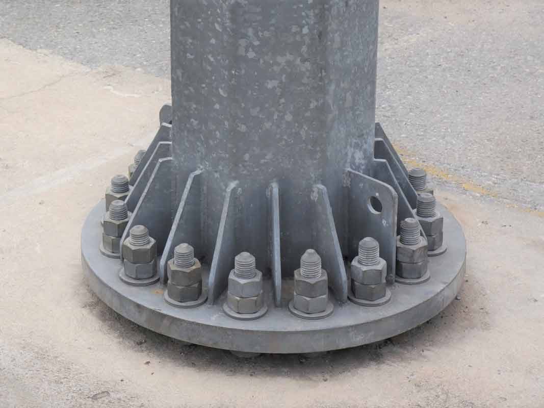 High Mast Light Pole base