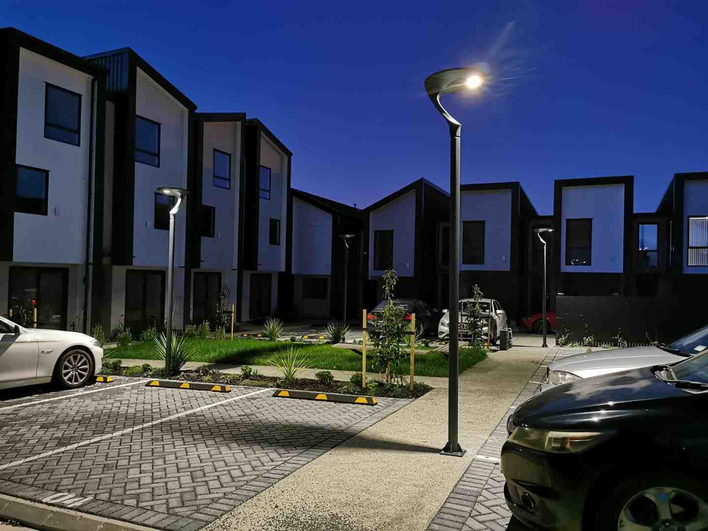 Car park security lighting