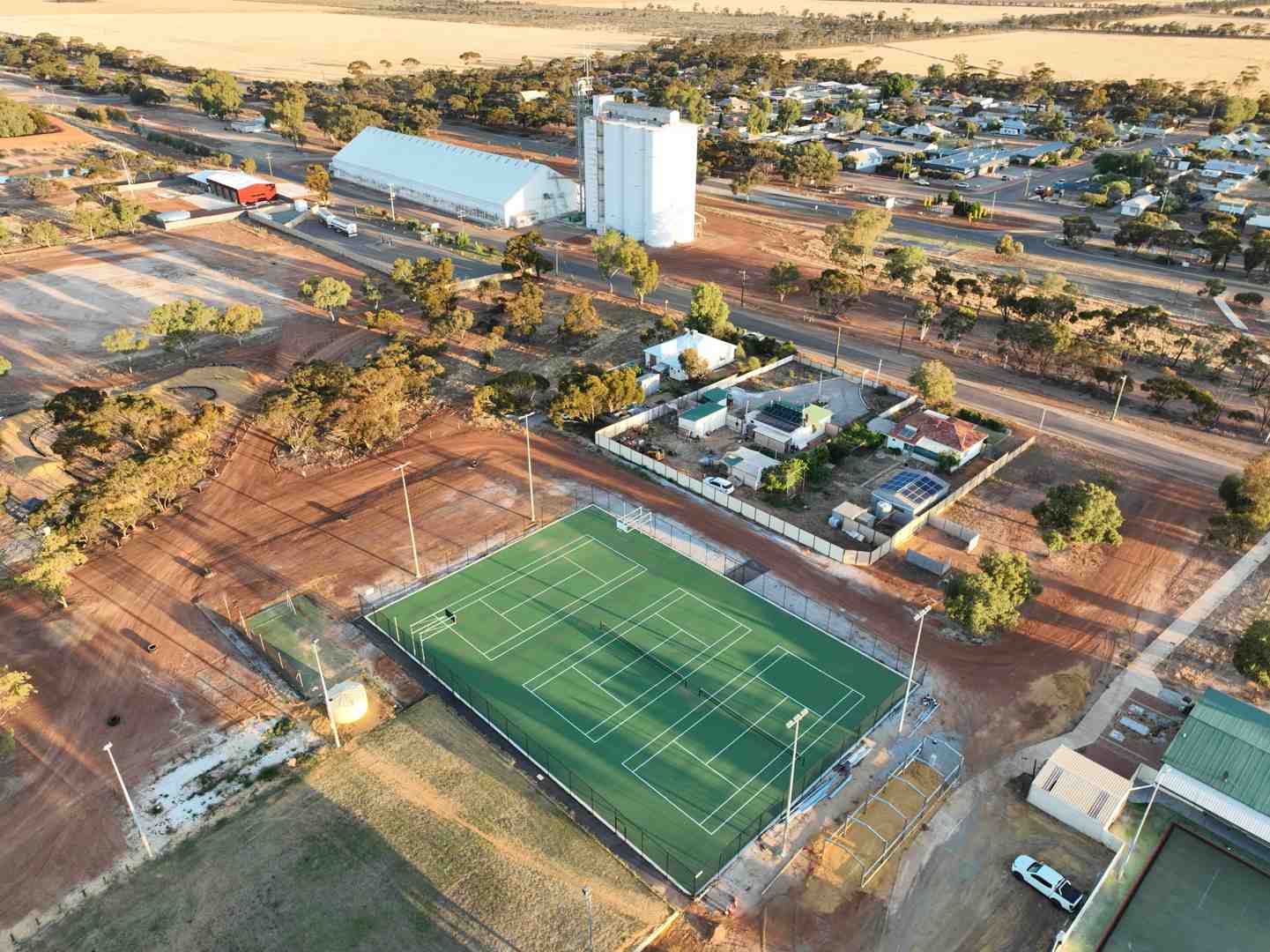 Lighting for local sporting facilities